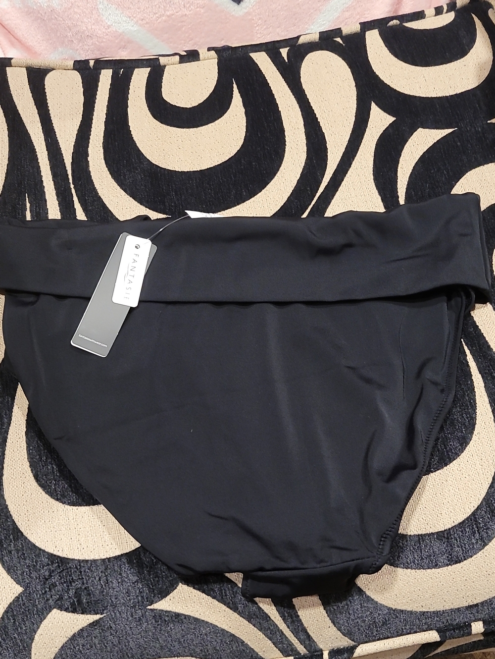 3 Piece Women’s Bikini Bottoms- Blue, Black, Orange - Picture 5 of 8